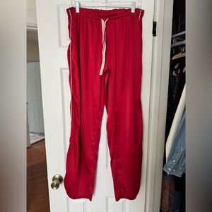 3 for $6 Victorias Secret Pajama Pants Red Satin Medium Loungewear